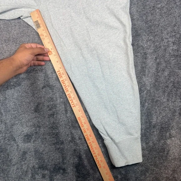 Nike Mens Joggers XL Heather Grey French Terry Sweatpants - Picture 8 of 9